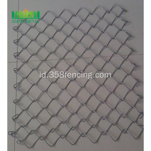 Keamanan Digunakan PVC Chain Link Fence Panels